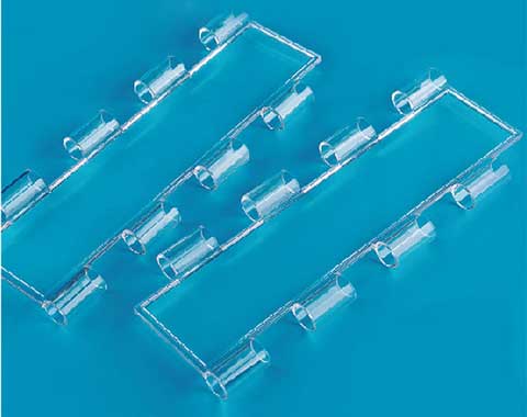 Polycarbonate transpatent slats